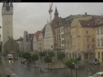 Archiv Foto Webcam Straubing: Blick auf den Stadtturm und Ludwigsplatz 06:00