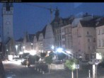 Archiv Foto Webcam Straubing: Blick auf den Stadtturm und Ludwigsplatz 04:00