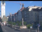 Archiv Foto Webcam Straubing: Blick auf den Stadtturm und Ludwigsplatz 07:00