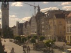 Archiv Foto Webcam Straubing: Blick auf den Stadtturm und Ludwigsplatz 15:00