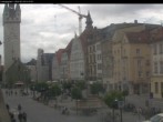Archiv Foto Webcam Straubing: Blick auf den Stadtturm und Ludwigsplatz 13:00