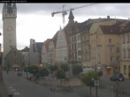 Archiv Foto Webcam Straubing: Blick auf den Stadtturm und Ludwigsplatz 06:00