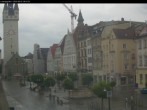 Archiv Foto Webcam Straubing: Blick auf den Stadtturm und Ludwigsplatz 05:00