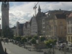 Archiv Foto Webcam Straubing: Blick auf den Stadtturm und Ludwigsplatz 15:00