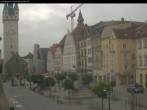 Archiv Foto Webcam Straubing: Blick auf den Stadtturm und Ludwigsplatz 05:00