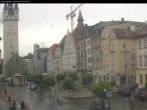 Archiv Foto Webcam Straubing: Blick auf den Stadtturm und Ludwigsplatz 13:00