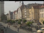Archiv Foto Webcam Straubing: Blick auf den Stadtturm und Ludwigsplatz 14:00