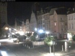 Archiv Foto Webcam Straubing: Blick auf den Stadtturm und Ludwigsplatz 03:00