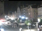 Archiv Foto Webcam Straubing: Blick auf den Stadtturm und Ludwigsplatz 01:00