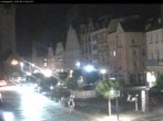 Archiv Foto Webcam Straubing: Blick auf den Stadtturm und Ludwigsplatz 03:00
