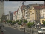 Archiv Foto Webcam Straubing: Blick auf den Stadtturm und Ludwigsplatz 11:00
