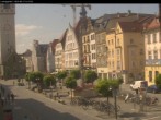 Archiv Foto Webcam Straubing: Blick auf den Stadtturm und Ludwigsplatz 13:00
