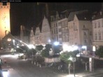 Archiv Foto Webcam Straubing: Blick auf den Stadtturm und Ludwigsplatz 19:00