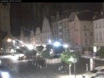 Archiv Foto Webcam Straubing: Blick auf den Stadtturm und Ludwigsplatz 03:00