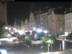 Archiv Foto Webcam Straubing: Blick auf den Stadtturm und Ludwigsplatz 03:00