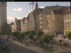 Archiv Foto Webcam Straubing: Blick auf den Stadtturm und Ludwigsplatz 15:00