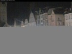 Archiv Foto Webcam Straubing: Blick auf den Stadtturm und Ludwigsplatz 01:00