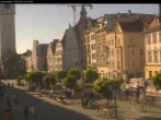 Archiv Foto Webcam Straubing: Blick auf den Stadtturm und Ludwigsplatz 15:00