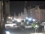 Archiv Foto Webcam Straubing: Blick auf den Stadtturm und Ludwigsplatz 03:00