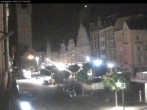 Archiv Foto Webcam Straubing: Blick auf den Stadtturm und Ludwigsplatz 03:00