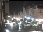 Archiv Foto Webcam Straubing: Blick auf den Stadtturm und Ludwigsplatz 05:00