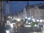 Archiv Foto Webcam Straubing: Blick auf den Stadtturm und Ludwigsplatz 06:00