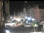 Archiv Foto Webcam Straubing: Blick auf den Stadtturm und Ludwigsplatz 01:00