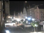 Archiv Foto Webcam Straubing: Blick auf den Stadtturm und Ludwigsplatz 03:00