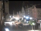 Archiv Foto Webcam Straubing: Blick auf den Stadtturm und Ludwigsplatz 01:00