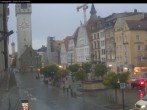 Archiv Foto Webcam Straubing: Blick auf den Stadtturm und Ludwigsplatz 06:00