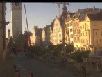 Archiv Foto Webcam Straubing: Blick auf den Stadtturm und Ludwigsplatz 13:00