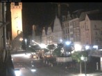 Archiv Foto Webcam Straubing: Blick auf den Stadtturm und Ludwigsplatz 19:00