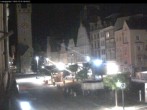 Archiv Foto Webcam Straubing: Blick auf den Stadtturm und Ludwigsplatz 23:00