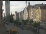 Archiv Foto Webcam Straubing: Blick auf den Stadtturm und Ludwigsplatz 13:00