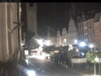Archiv Foto Webcam Straubing: Blick auf den Stadtturm und Ludwigsplatz 02:00