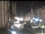 Archiv Foto Webcam Straubing: Blick auf den Stadtturm und Ludwigsplatz 03:00