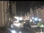 Archiv Foto Webcam Straubing: Blick auf den Stadtturm und Ludwigsplatz 04:00