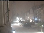 Archiv Foto Webcam Straubing: Blick auf den Stadtturm und Ludwigsplatz 02:00
