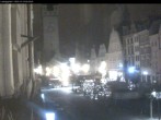 Archiv Foto Webcam Straubing: Blick auf den Stadtturm und Ludwigsplatz 02:00