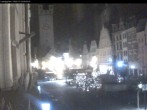 Archiv Foto Webcam Straubing: Blick auf den Stadtturm und Ludwigsplatz 03:00