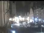 Archiv Foto Webcam Straubing: Blick auf den Stadtturm und Ludwigsplatz 05:00
