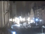 Archiv Foto Webcam Straubing: Blick auf den Stadtturm und Ludwigsplatz 03:00