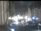 Archiv Foto Webcam Straubing: Blick auf den Stadtturm und Ludwigsplatz 01:00