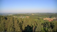 Archiv Foto Webcam Erlebnisturm Baumkronenweg Kopfing 06:00