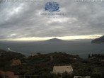 Archiv Foto Webcam Blick von Sorrento auf den Vesuv 08:00