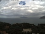 Archiv Foto Webcam Blick von Sorrento auf den Vesuv 09:00