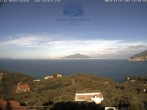 Archiv Foto Webcam Blick von Sorrento auf den Vesuv 11:00