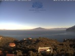 Archiv Foto Webcam Blick von Sorrento auf den Vesuv 07:00