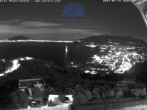 Archiv Foto Webcam Blick von Sorrento auf den Vesuv 23:00