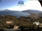 Archiv Foto Webcam Blick von Sorrento auf den Vesuv 07:00